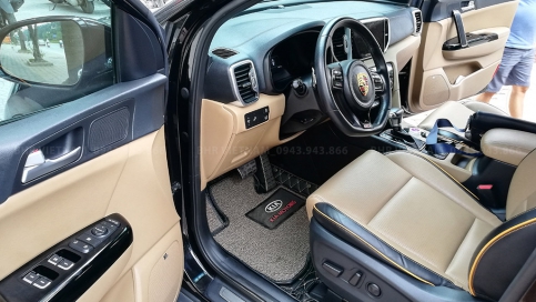 Thảm lót sàn ô tô 5D 6D Kia Sportage 2016 - nay